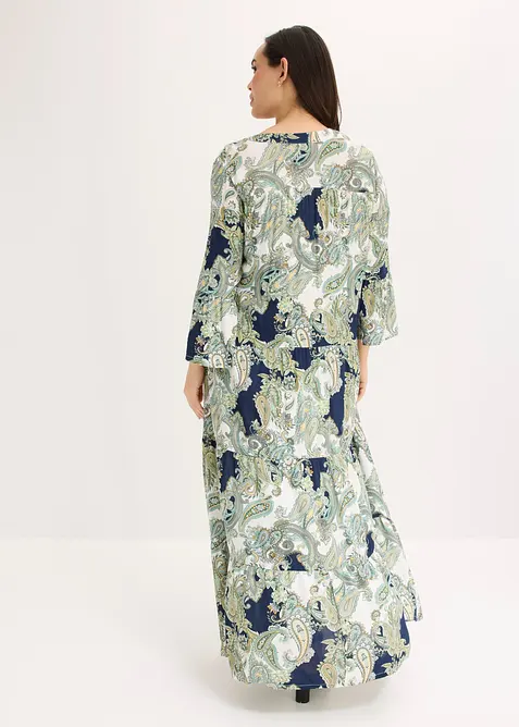 Maxikleid aus flie&szlig;ender Viskose, bonprix