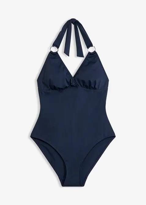 Neckholder Badeanzug mit Ringdetail, bonprix