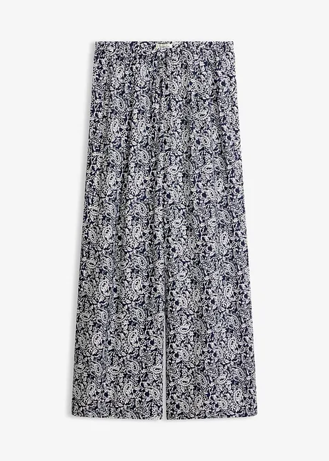 Schlupfhose aus feinem Viskose-Mix, bonprix