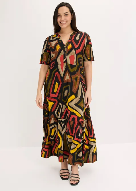 Maxikleid aus softem Viskose-Mix, bonprix