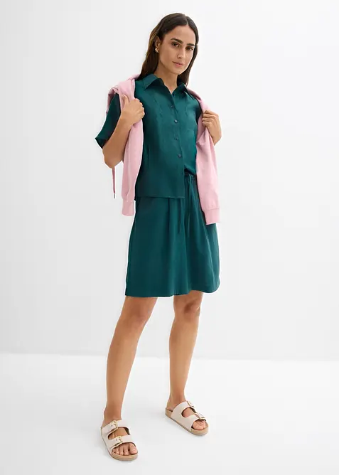 Chemisier &agrave; manches chauve-souris, bonprix