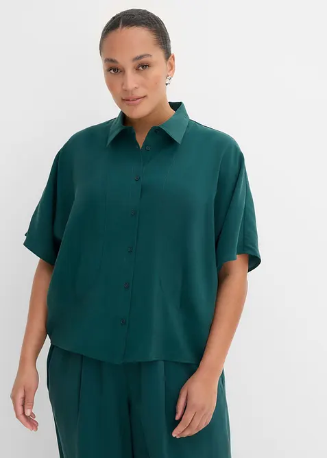 Chemisier &agrave; manches chauve-souris, bonprix