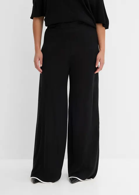 Pantalon en maille fine, bonprix