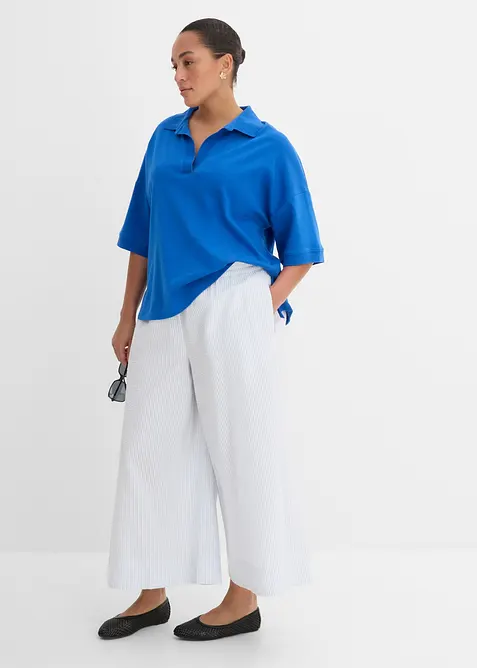 Jupe-culotte en seersucker, bonprix