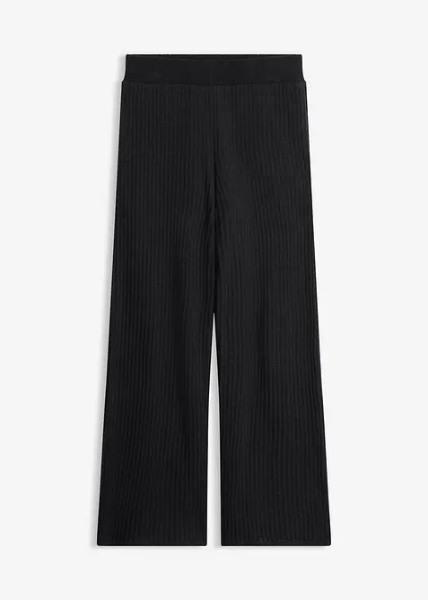 Pantalon l&eacute;ger en maille, bonprix