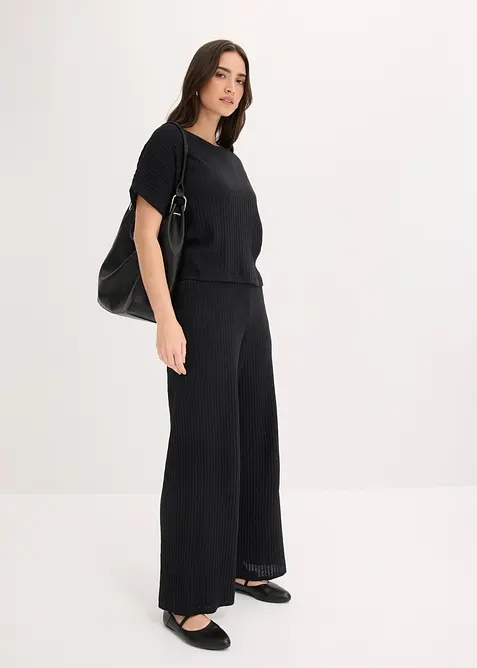 T-shirt l&eacute;ger en maille, bonprix