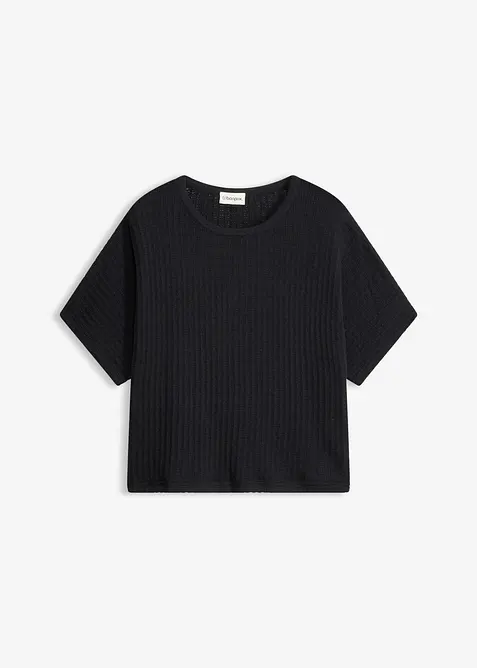 T-shirt l&eacute;ger en maille, bonprix