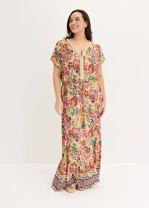 Jerseykleid aus softem Vikose-Mix, bonprix