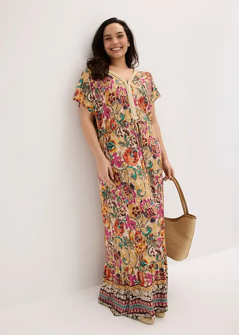 Jerseykleid aus softem Vikose-Mix, bonprix