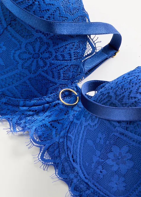 Soutien-gorge balconnet &agrave; dentelle orientale, bonprix