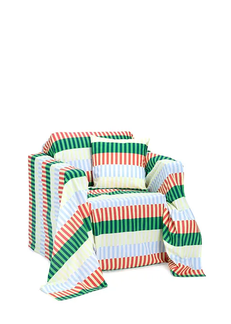 Dessus de lit &agrave; rayures color&eacute;es, bonprix