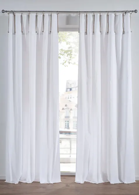 Voilage (1 pce) avec anneaux, bonprix