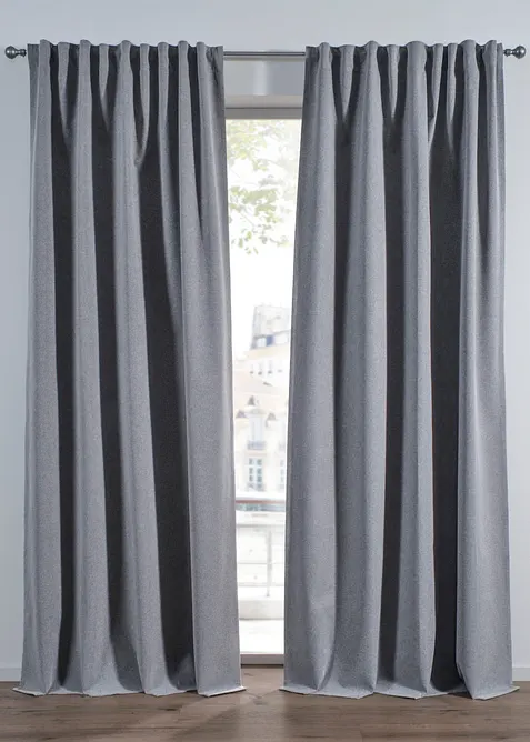 Verdunkelungsvorhang mit innenliegender Beschichtung (1er Pack), bonprix