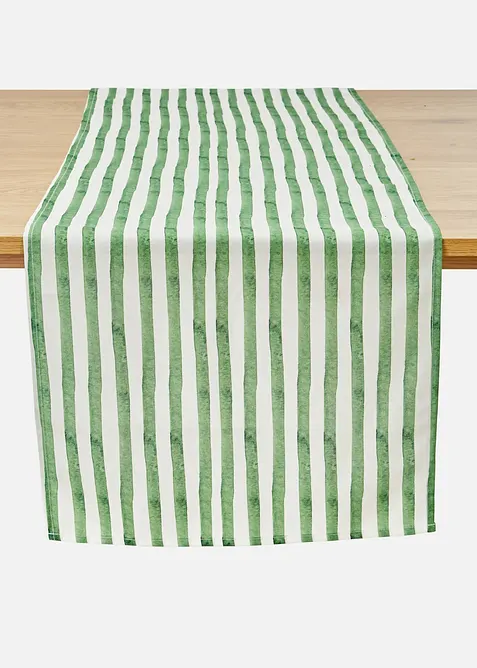 Chemin de table ray&eacute;, d&eacute;perlant, bonprix