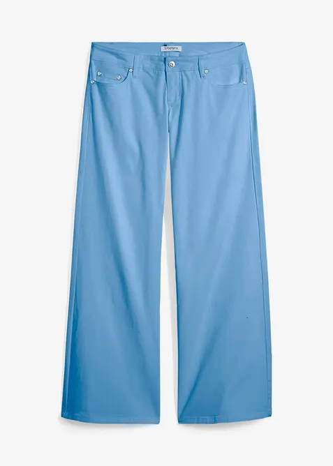 Jean large, taille basse, bonprix