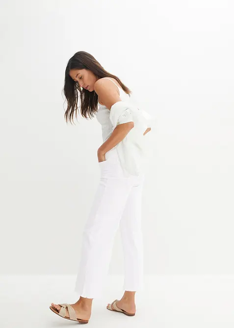 Jean large 7/8 extensible, bonprix