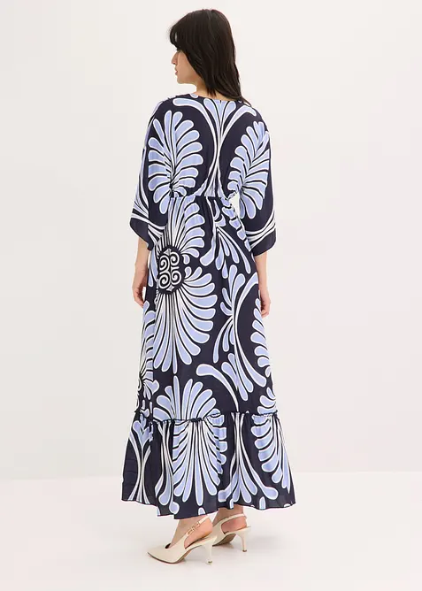 Maxikleid aus flie&szlig;ender Viskose, bonprix