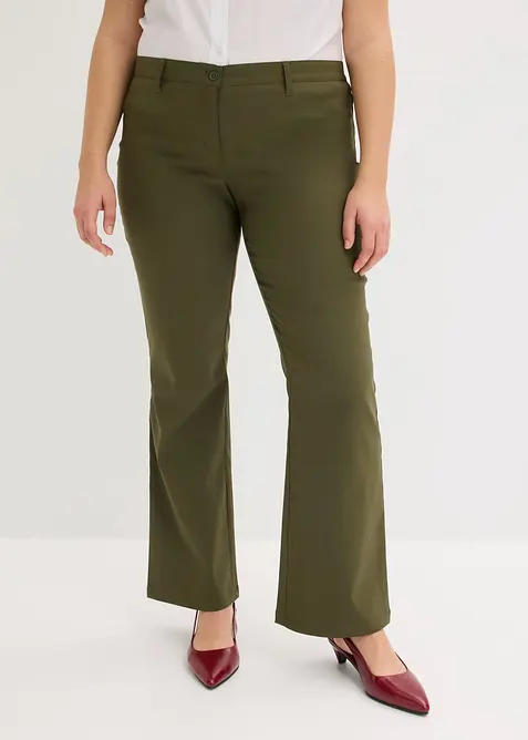 Pantalon extensible, bootcut, bonprix