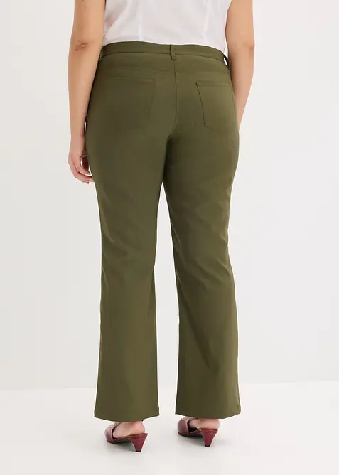 Pantalon extensible, bootcut, bonprix