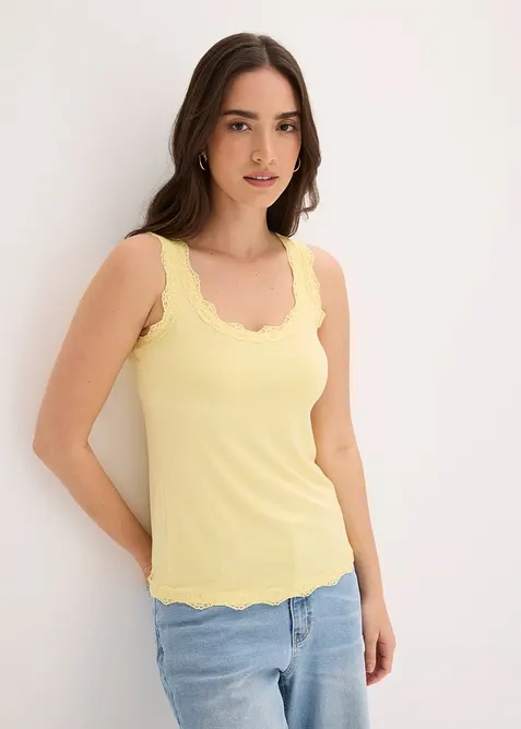 Top aus softem Viskose-Mix (2er-Pack), bonprix