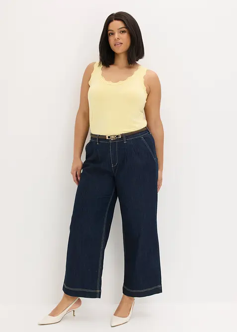 Tops &agrave; dentelle, bonprix