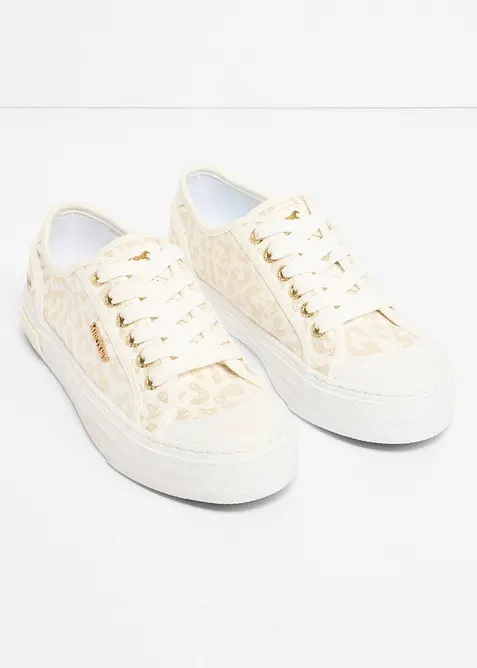 Sneakers Mustang &agrave; d&eacute;tails animaliers, Mustang