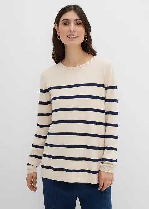 2-in-1 leichter Umstands- und Stillpullover, bonprix