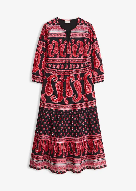 Midikleid aus reiner Baumwolle, bonprix