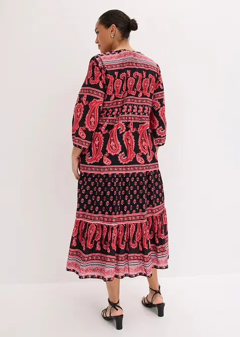 Robe midi 100% coton, bonprix