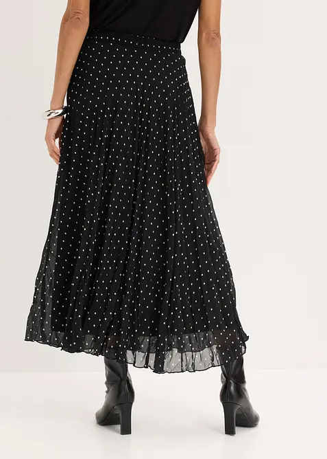 Chiffon-Rock in Crash-Optik, bonprix