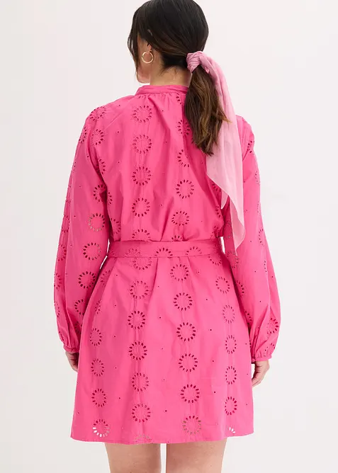 Blusenkleid aus reiner Bio-Baumwolle, bonprix