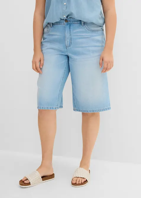 Jeans-Bermuda Mid Waist, bonprix