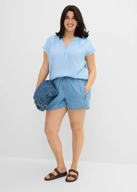 Jeans-Shorts Mid Waist, Bequembund, bonprix