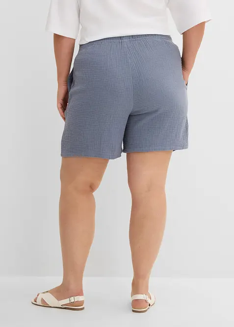 Short en gaze de coton, bonprix