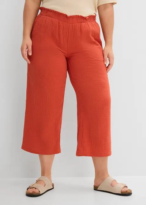 Musselin-Culotte aus Baumwolle, bonprix