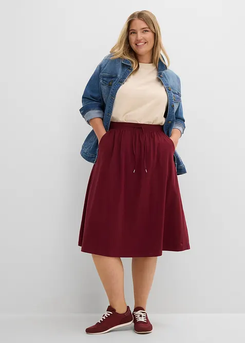 Jupe en jersey coton, bonprix