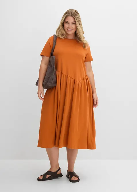Jersey-Kleid aus reiner Bio-Baumwolle, bonprix