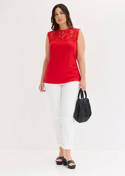 Top doux en viscose extensible, bonprix