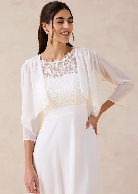 Bol&eacute;ro en cr&ecirc;pe, bonprix