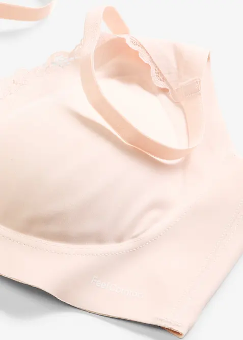 Soutien-gorge Feel Comfort rembourr&eacute; sans armatures, d&eacute;coupe laser, bonprix