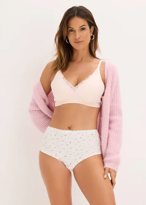 Soutien-gorge Feel Comfort rembourr&eacute; sans armatures, d&eacute;coupe laser, bonprix