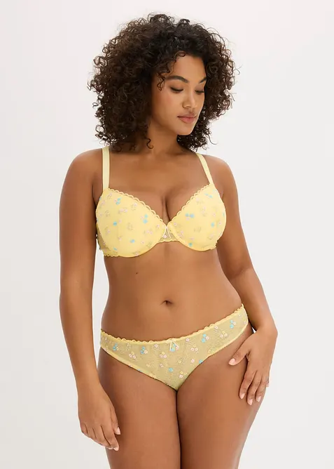 Schalen-BH aus zarter Stickerei, bonprix