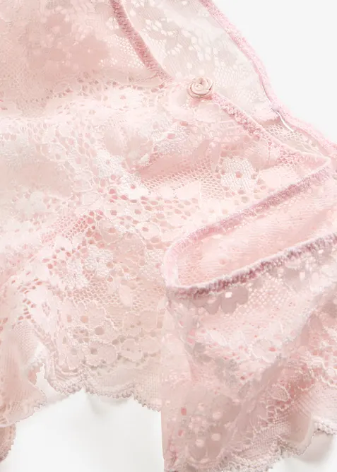 Slip br&eacute;silien en dentelle douce, bonprix