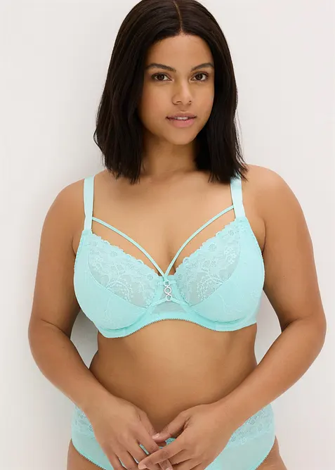 Soutien-gorge &agrave; armatures et lani&egrave;res d&eacute;coratives amovibles, bonprix