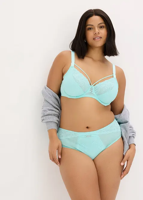 Slip maxi avec dentelle, bonprix