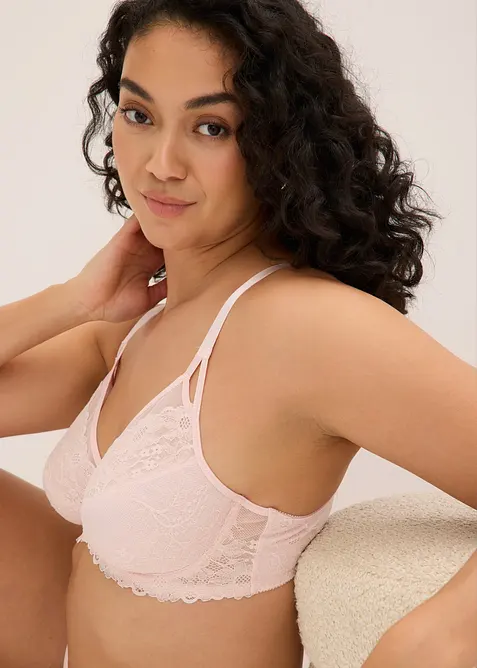 Soutien-gorge minimiseur avec dentelle, bonprix