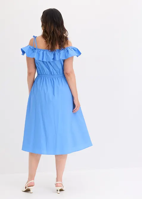 Robe col bardot, bonprix