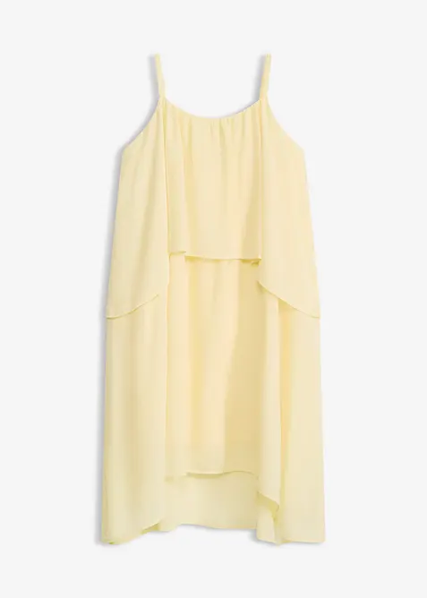 Robe courte-longue en mousseline, bonprix