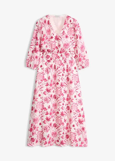 Midikleid aus Viskose-Mix, bonprix