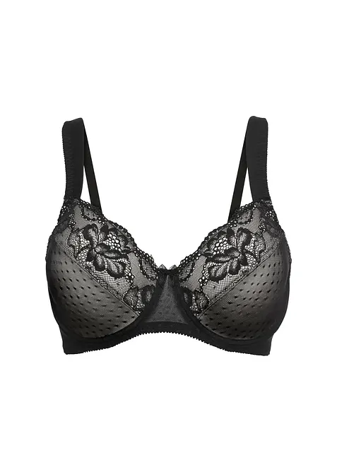 Soutien-gorge minimiseur &agrave; bretelles rembourr&eacute;es, bonprix